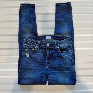Hudson Distressed Skinny Jeans Women’s Size 27